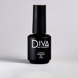 DIVA   База камуфлирующая с поталью  15мл  Base  SHINE   #SB08