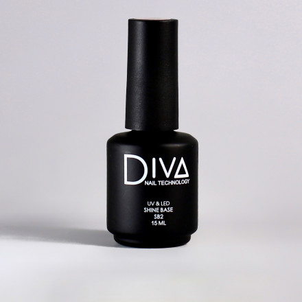 DIVA   База камуфлирующая с поталью  15мл  Base  SHINE   #SB10
