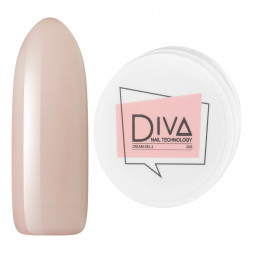 DIVA   Гель для ремонта и бортиков  20мл  CREAM GEL   #02