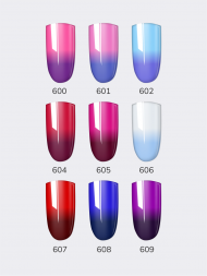 NAIL REPUBLIC   Гель-лак термо   10мл   Thermo Color   #600