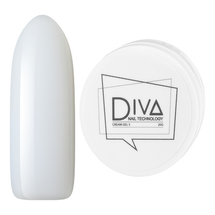 DIVA   Гель для ремонта и бортиков  20мл  CREAM GEL   #03
