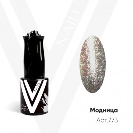 VOGUE NAILS   Гель-лак фольгированный  10мл  МОДНИЦА
