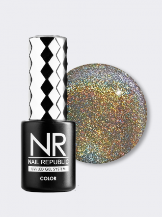 NAIL REPUBLIC   Гель-лак кошачий глаз   10мл   Wow-Meow CAT   #075