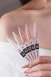 NAIL REPUBLIC   Гель  для моделирования самовыравнивающийся светоотражающий   Gel   NUDE FLASH   #253   15г