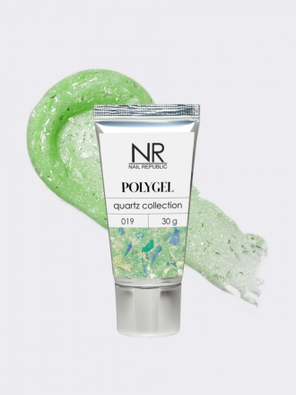 NAIL REPUBLIC   Полигель с шиммером   PolyGel Quartz   #19   30г