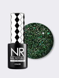 NAIL REPUBLIC   Гель-лак светоотражающий   10мл   Bright Flash   #1090