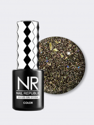 NAIL REPUBLIC   Гель-лак светоотражающий   10мл   Bright Flash   #1091