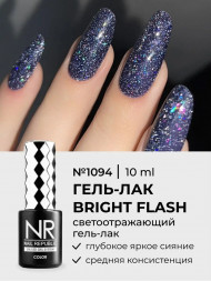 NAIL REPUBLIC   Гель-лак светоотражающий   10мл   Bright Flash   #1094