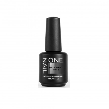 ONE NAIL   Топ матовый без л/с с шиммером  Top  MATT SHINY   #1   8мл