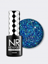 NAIL REPUBLIC   Гель-лак светоотражающий   10мл   Bright Flash   #1097