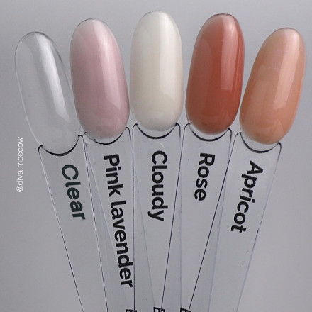 DIVA   Гель для моделирования  30мл  Builder gel   PINK LAVENDER