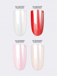 NAIL REPUBLIC   Втирка зеркальная   0,2г   CLEAR POWDER   #50