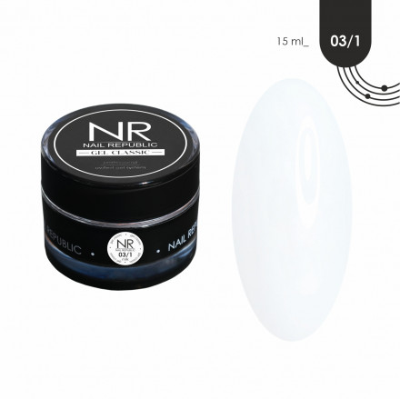 NAIL REPUBLIC   Гель  для моделирования жидкий   Gel   CLASSIC   #03/1   15г