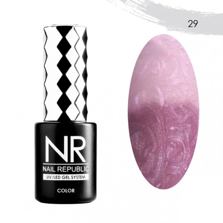 NAIL REPUBLIC   Гель-лак термо   10мл   Thermo color pearl   #029