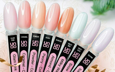 UNO   База камуфлирующая   12г   Rubber Color Base Gel   ALMOND