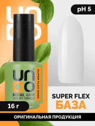 UNO   База прозрачная жидкая (для подложки)   Base   SUPER FLEX   15мл (16г)