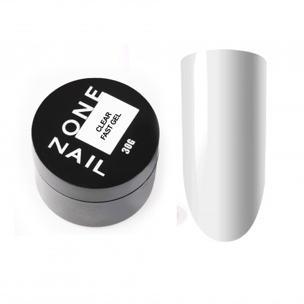 ONE NAIL   Гель моделирующий  Fast Gel    CLEAR   30г
