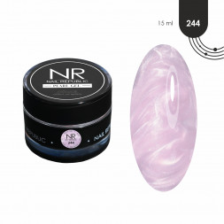 NAIL REPUBLIC   Гель моделирующий средне-густой перламутровый   Gel PEARL   #244   15г