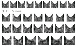 TIES   Пленка для френча   D-017