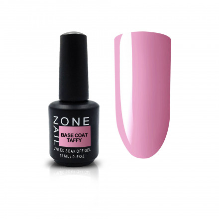 ONE NAIL   База камуфлирующая жесткая  Base  TAFFY   15мл