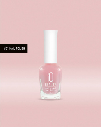 IQ BEAUTY   Лак для ногтей для защиты от грибка с активатором роста матовый   12,5мл   Antifungal   #01